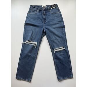Abercrombie & Fitch Jeans Womens 29 8S Ankle Straight Ultra High Rise Curve Love